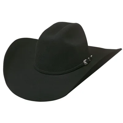 Chapeau Western Broken Horn 4X Feutre Laine Noir - Bullhide