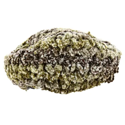 Green Chenille Acrylic Beret - Traclet Reference: 18487 | Traclet Hat Shop