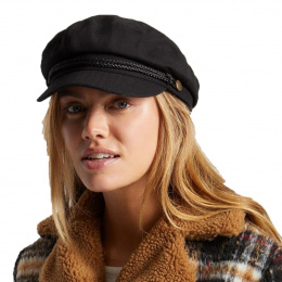 Fiddler Black Sailor Cap - Brixton