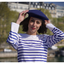Classic Dark Purple Beret - Le Béret Français