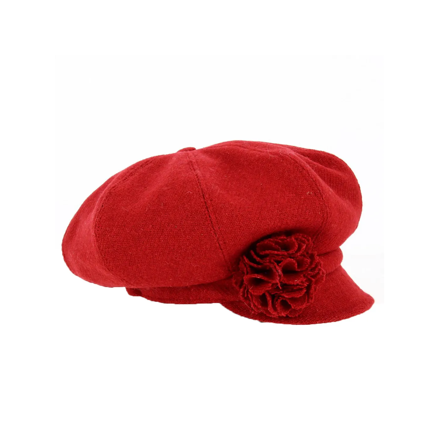 Casquette Gavroche Laine Fleur - Traclet Référence : 18493 | Chapellerie Traclet