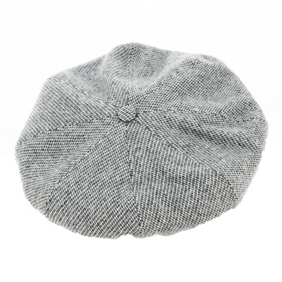 Casquette Gavroche Laine Fleur - Traclet