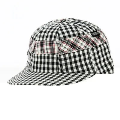 Casquette Baseball Carreaux Noir et blanc - Torpedo Reference : 18498 | Chapellerie Traclet