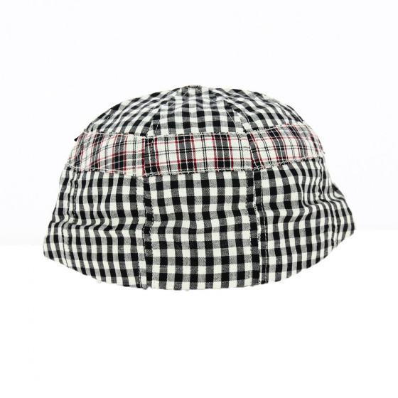 Casquette Baseball Carreaux Noir et blanc - Torpedo