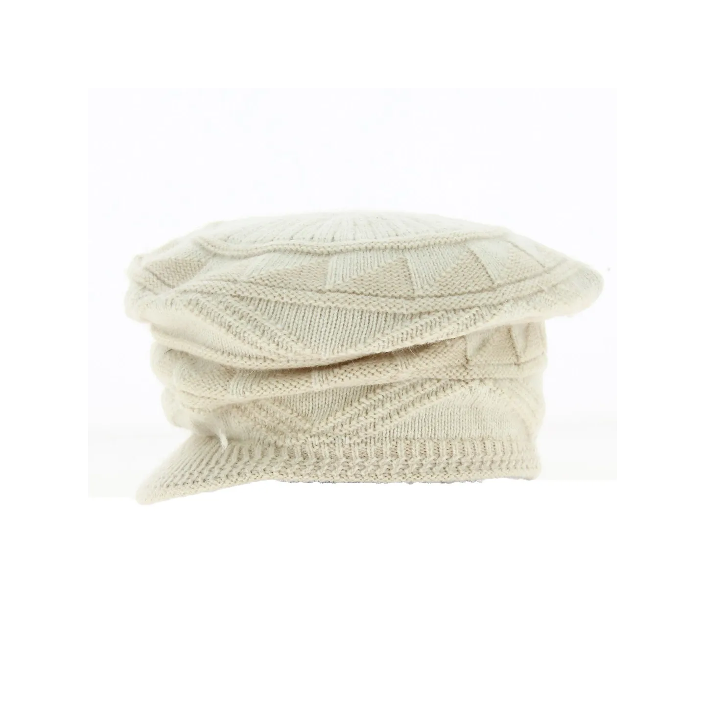Beige Wool Newsboy Cap - Traclet Reference: 18501 | Chapellerie Traclet
