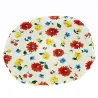 Béret Enfant Romaine Coton Fleuri - Traclet Reference : 18506 | Chapellerie Traclet