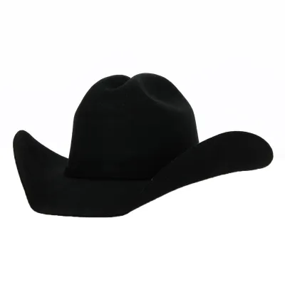 Black Wool Felt Back Roads Hat - Bullhide Reference: 18516 | Traclet Hat Shop
