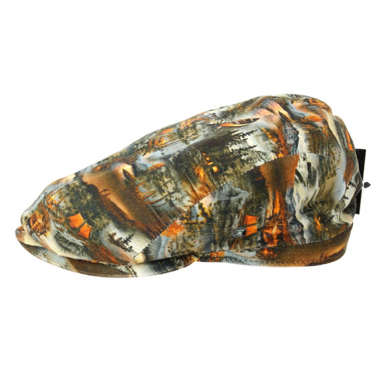 Casquette Plate Chevrons Bordeaux - City Sport