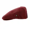 Burgundy Herringbone Flat Cap - City Sport Reference: 18519 | Chapellerie Traclet