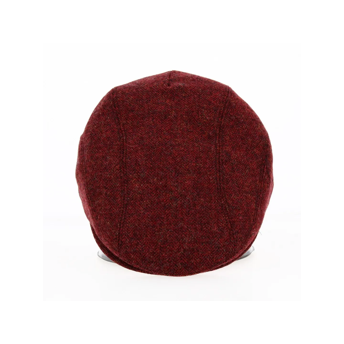 Burgundy Herringbone Flat Cap - City Sport Reference: 18519 | Chapellerie Traclet