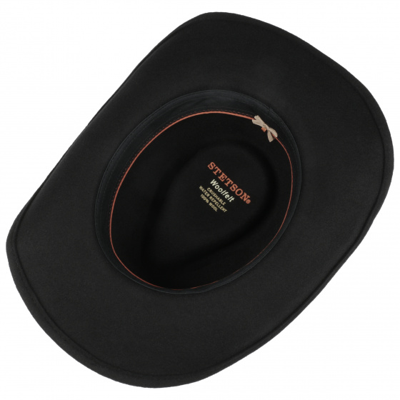 Western Hat Bodie Black Felt - Stetson