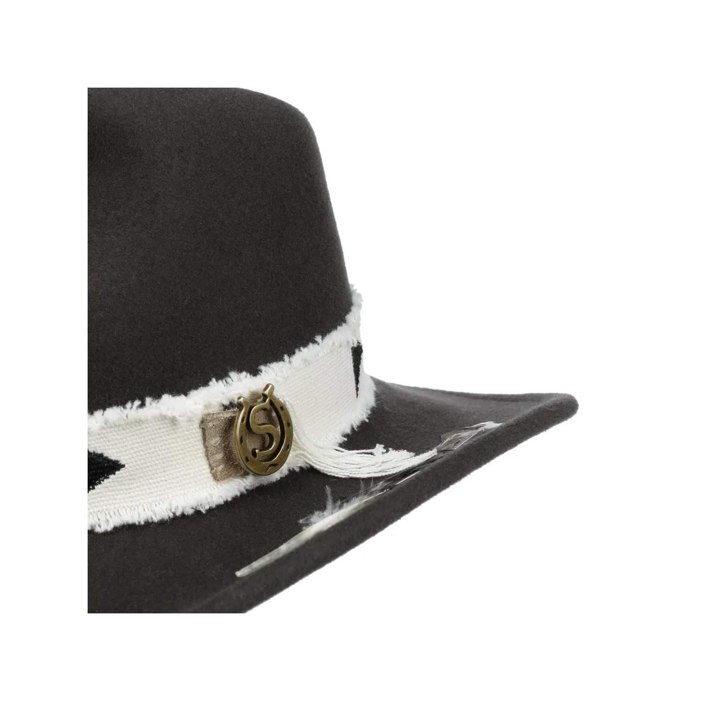Western Hat Wool Felt Gray - Stetson Reference: 18531 | Traclet Hat Shop