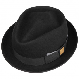 Diamond Card Porkpie Hat Black - Stetson x Feebles