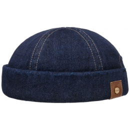 Docker Peyron Cotton Navy Hat - Stetson