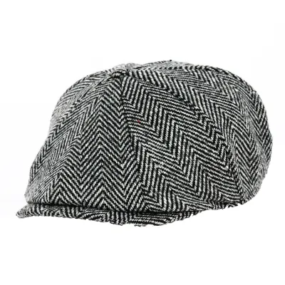 Black Chevron Duck Bill Cap - Traclet Reference: 18539 | Traclet Hatmakers