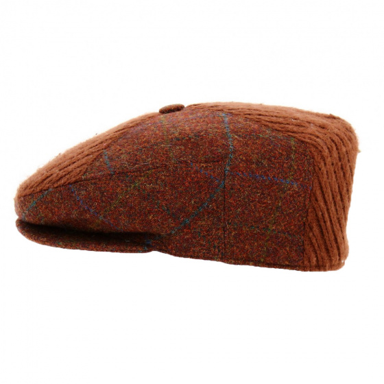 Orange Flat Cap - Traclet Orange Flat Cap - Traclet