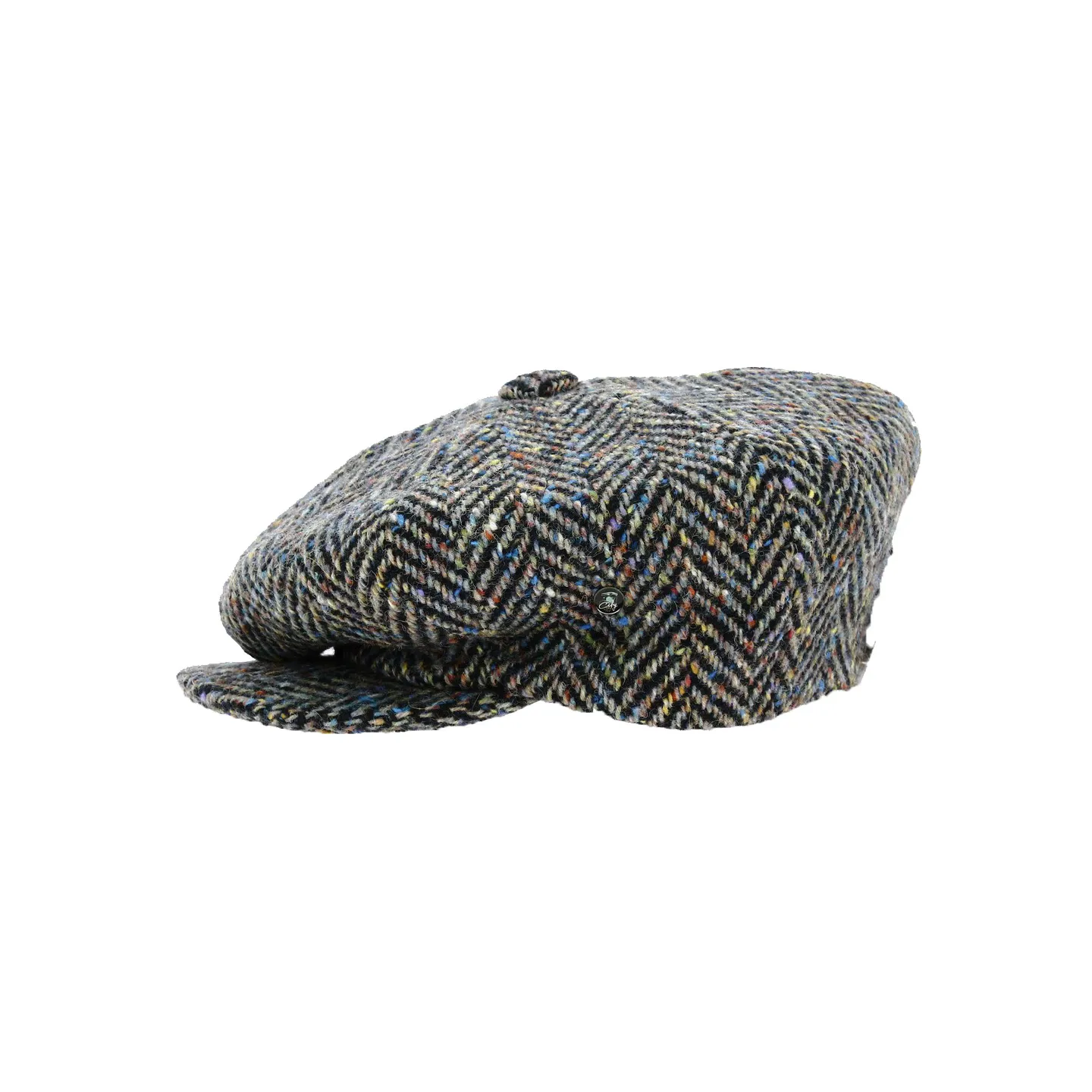 Casquette Irlandaise Relax Chevrons Laine Gris - City Sport Reference : 18543 | Chapellerie Traclet