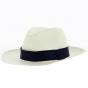 Panama Hat Moden Navy Ribbon - Traclet