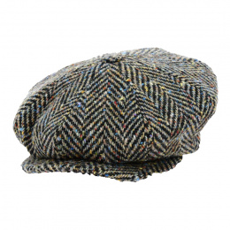 Irish Relaxed Herringbone Wool Camel Cap - City Sport