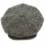 Relax Herringbone Irish Cap Camel Wool - City Sport