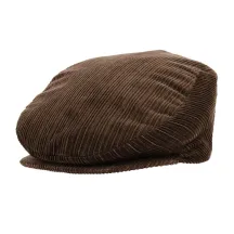 Casquette Plate Velours Marron - Traclet Reference : 18548 | Chapellerie Traclet