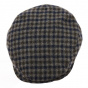 Gray checkered flat cap - Traclet