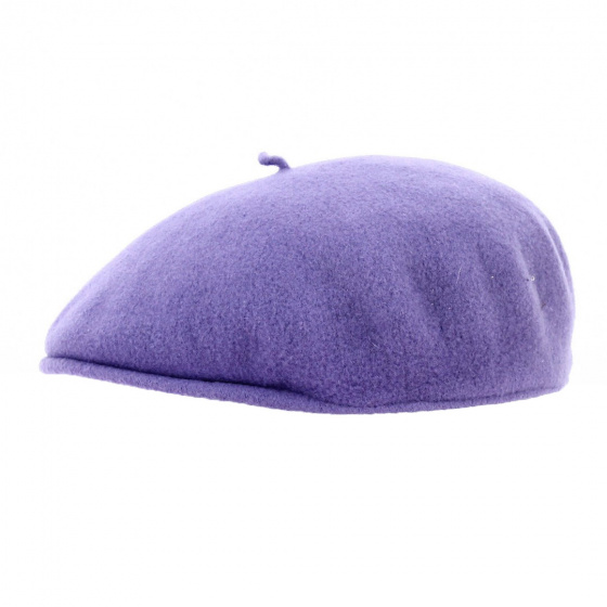 Béret Casquette Enfant Laine Violet - Kangol