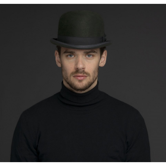Chapeau Melon Harker Feutre Noir - Bailey Chapeau Melon Harker Feutre Noir - Bailey