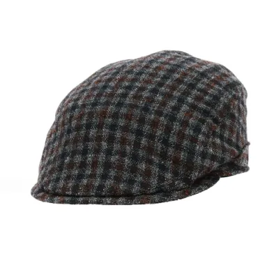 Wool Plaid Ear Flap Cap - Traclet Reference: 18562 | Chapellerie Traclet