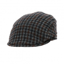 Wool Plaid Ear Flap Cap - Traclet