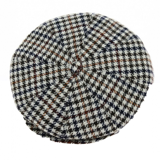 Irish Wool Checkered Cap - Traclet
