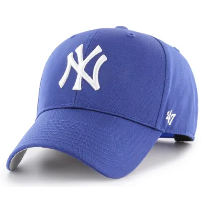 NY Royal Blue Snapback Cap - 47 Brand