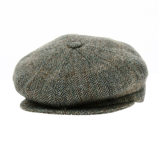 Grey Wool Ear Flap Cap - Traclet