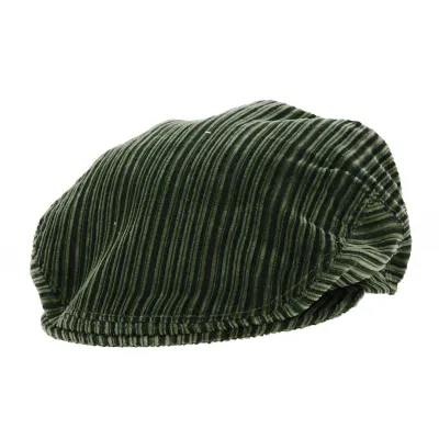 Casquette velours Kaki - Traclet Reference : 18569 | Chapellerie Traclet