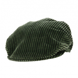 Khaki velvet cap - Traclet