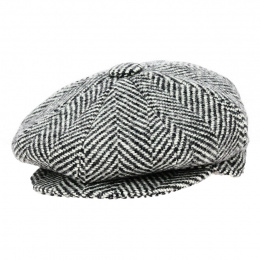 Gray & Black Irish Cap - Fléchet