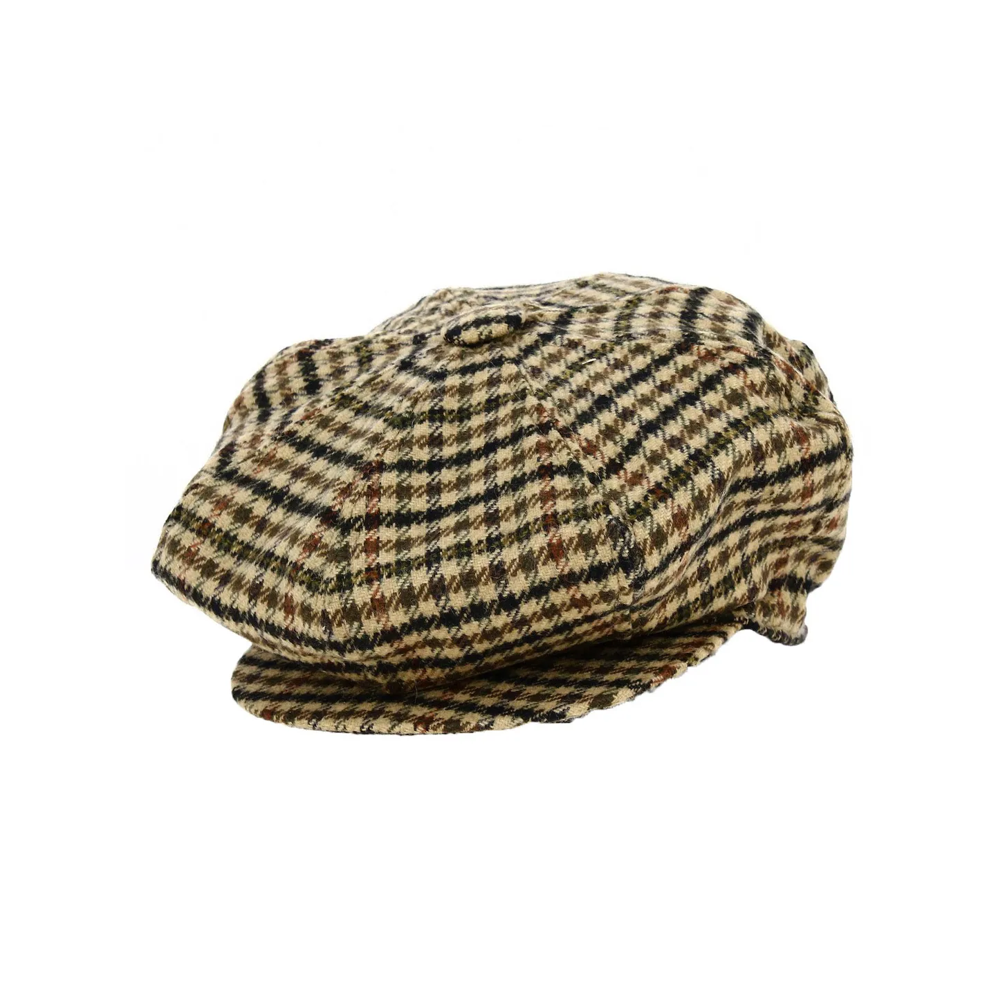Casquette Irlandaise Laine à Carreaux - Traclet Référence : 18571 | Chapellerie Traclet