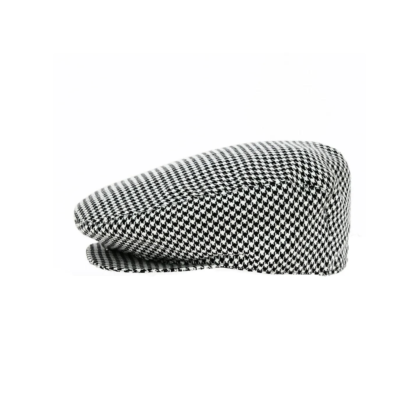 Casquette Plate Pied de Poule Enfant Grise- Traclet Reference : 18572 | Chapellerie Traclet
