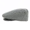Kids' Grey Houndstooth Flat Cap - Traclet Reference: 18572 | Traclet Hat Shop