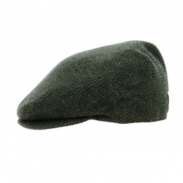 Green Wool Children's Earmuffs Cap - Traclet