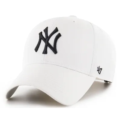 Casquette Snapback Yankees NY Laine Blanche - 47 Brand Reference : 18577| Chapellerie Traclet