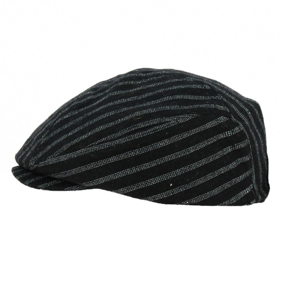 Black Polyester Rounded Cap - Traclet