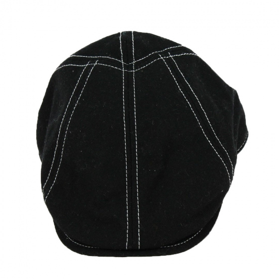 Black Donovan Duck Bill Cap - Traclet Black Donovan Duck Bill Cap - Traclet