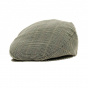 Beige Square Flat Cap - Traclet