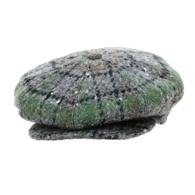 Grey Newsboy Cap - Traclet Reference: 18601 | Traclet Hat Shop