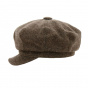 Hazelnut Vincennes Newsboy Cap - Traclet