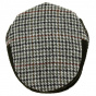 Houndstooth Ear Flap Cap - Traclet
