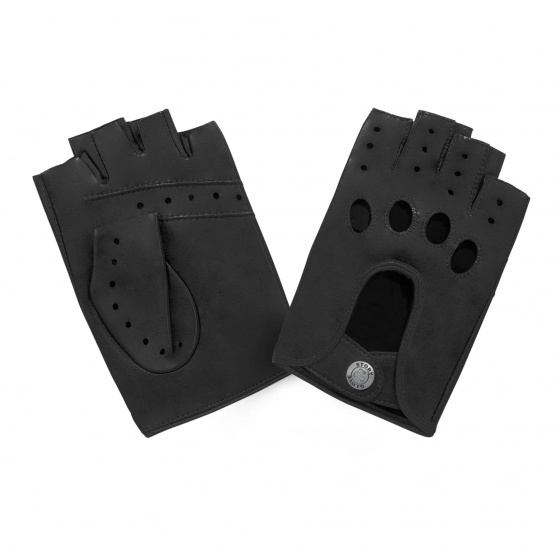 Mitaines De Conduite Cuir Brun Non Doublé  - Glove Story