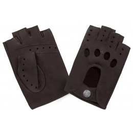 Unlined Brown Leather Driving Mitts - Glove Story