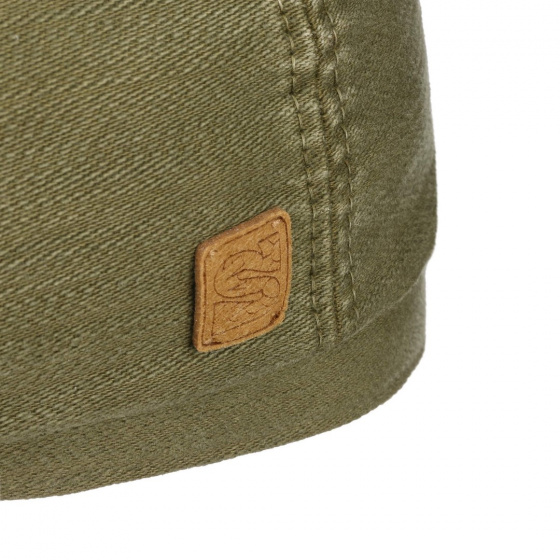 Khaki Cotton Hatteras Cap - Stetson x Feebles